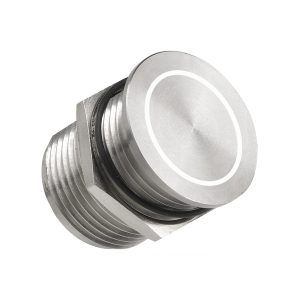 Basic Piezo Switch Electronically operated normally open piezo switch. Available in Aluminum or stainless steel body, White LED indication