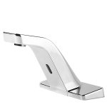 Touch free electronic faucet for deck mounted installations Condor