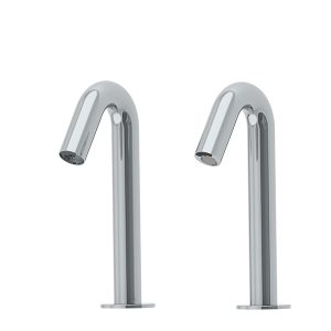 Csaba Petite DUO Touchless Faucet Soap Dispenser - Touch-free deck-mounted electronic faucet & touchless soap dispenser - CSABA PETITE DUO