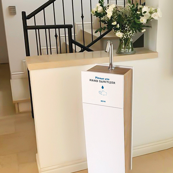 Csaba Hand Sanitizer Stand | Csaba Stand on site Touch-free electronic infrared touchless hand sanitizer dispenser - Csaba Hand Sanitizer Stand on site