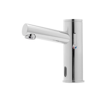 Elite 1000 Touchless Deck Mounted Faucet - Deck Mounted Bathroom Faucet - Touch Free Deck Mounted Faucet - Touch free electronic faucet for deck mounted installations Elite 1000 E B