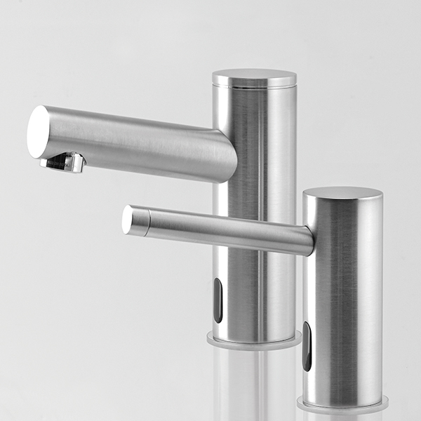Touchless Faucets - Deck Mounted Bathroom Faucet - Touch free electronic faucet for deck mounted installations Elite-AISI-316_Duo
