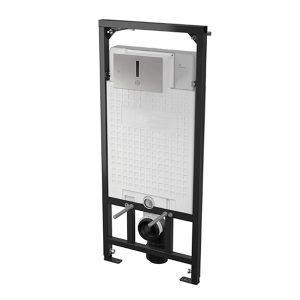 Artis H Touchless flush valve for WC with Iron Frame Set