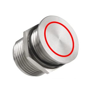 Basic Piezo Switch Electronically operated always open piezo switch. Available in Aluminum or stainless steel body, Red LED indication