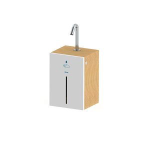 hand sanitizer stand - Touch free wall mounted or desktop touch-free electronic hand sanitizer station