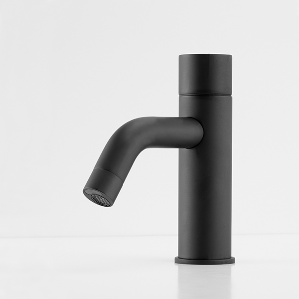 Extreme LF Touchless Deck Tap | Extreme LF black Touchless Faucets - Deck Mounted Bathroom Faucet - Touch free electronic faucet for deck mounted installations Extreme-LF-black