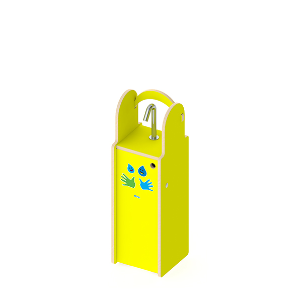 FUN Hand Sanitizer Stand Fun-Stand yellow - Stern Engineering