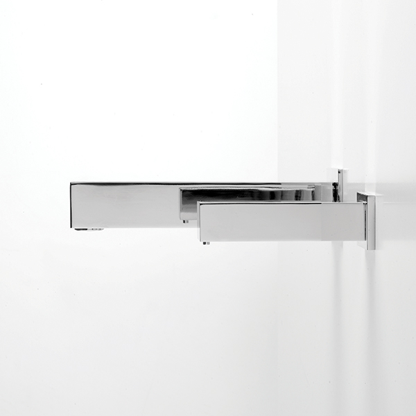 Automatic Soap Dispensers - Touch free electronic soap dispenser for wall mounted installations - Quadrat Soap Dispenser 2030 Duo