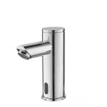 Touch-free deck-mounted electronic faucet - Smart - Touchless Faucets - Deck Mounted Bathroom Faucet - Touch Free Lavatory Faucets