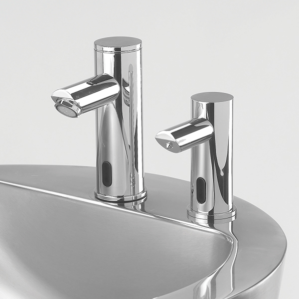 Smart Automatic Soap Dispenser | Smart SD Duo Automatic Soap Dispensers - Smart Soap Dispenser - Touch free electronic soap dispenser for deck mounted installations - Smart Soap Dispenser Duo