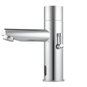 Trendy 1000 L Touchless Deck Faucet - Deck Mounted Bathroom Faucet - Touch free electronic faucet for deck mounted installations Trendy 1000 LE LB