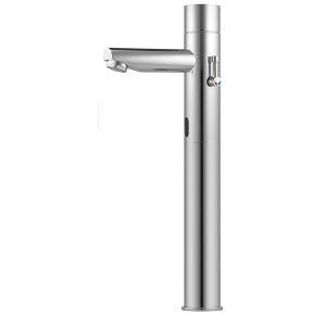 Trendy 1000 Plus L Touchless Deck Faucet - Deck Mounted Bathroom Faucet - Touch Free Deck Mounted Faucet - Touch free electronic faucet for deck mounted installations Trendy 1000 Plus L