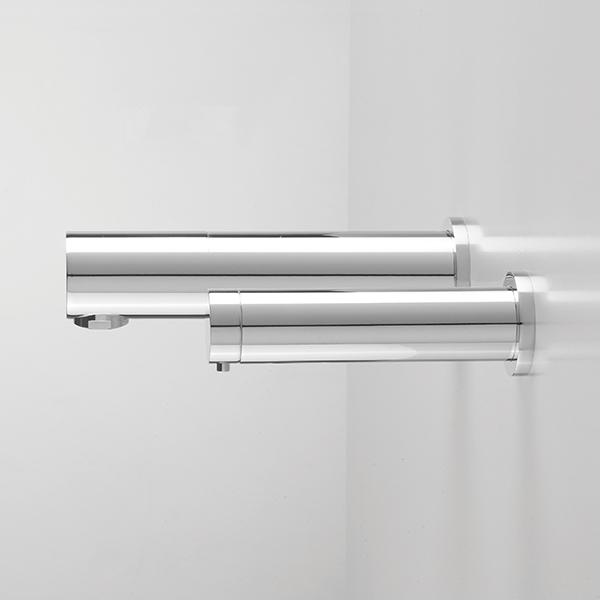 Tubular 2030 Automatic Soap Dispenser | Tubular SD 2030 Duo Automatic Soap Dispensers - Touch free electronic soap dispenser for installations in brick walls Tubular Soap Dispenser 2030 Duo