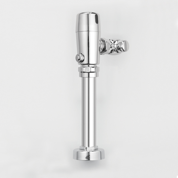 Venus 3002 R Touchless electronic flush valve for WC | Venus 3002R bg Touch-free electronic W.C. flush valve with a rear inlet and a mechanical override button - Venus 3002 R - Automatic Flush Valve