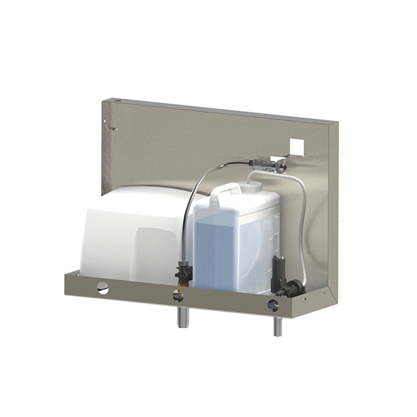 Soap Water Air Module | SWA Modular system 3 SWA-Modular-system 3 - Soap Water Air Module - Modular touch-free system for integration behind the mirror