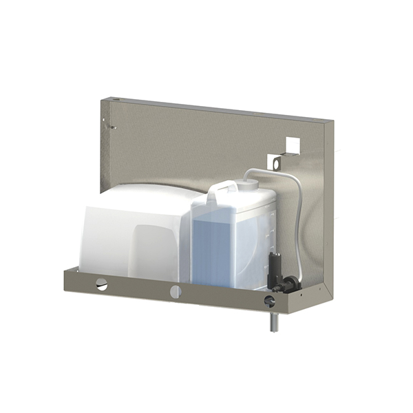 Soap Water Air Module | SWA Modular system 5 SWA-Modular-system 5 - Soap Water Air Module - Modular touch-free system for integration behind the mirror